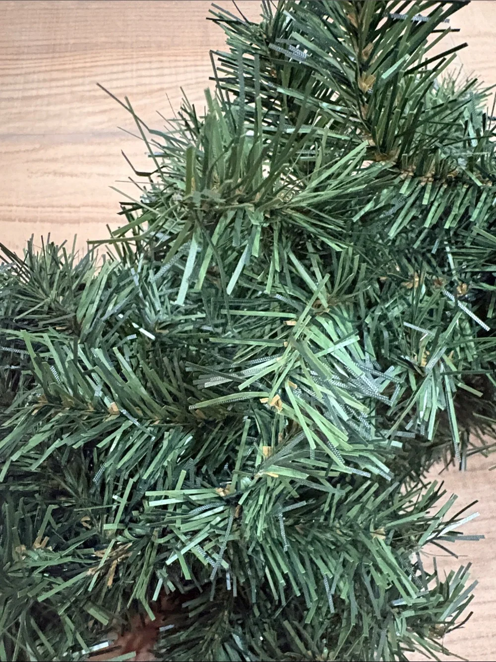Ashland Dark Green Pine Holiday Garland 9’ long new